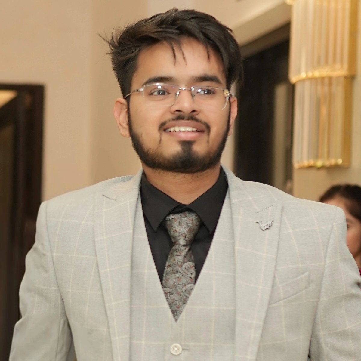 Portrait of Tanishq Tiwari, founder and CEO of AdelSocial Technologies